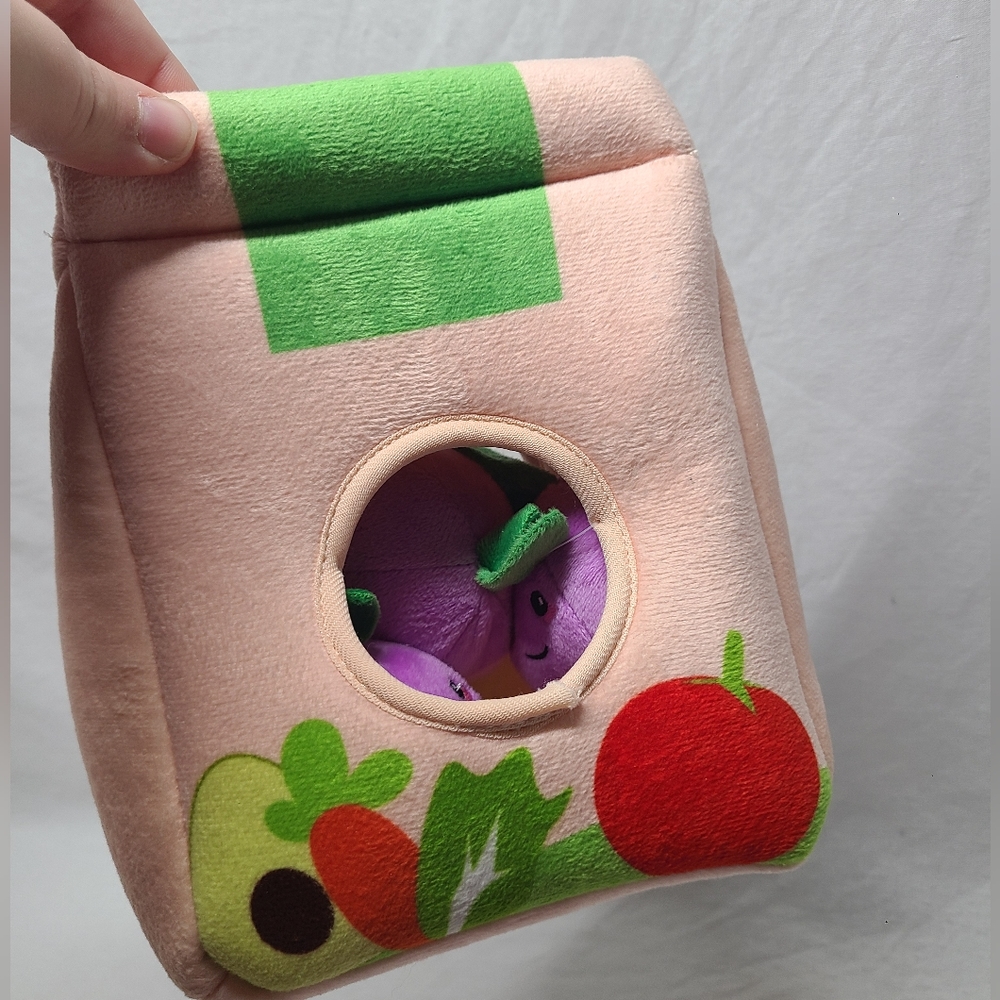 Hugsmart Interactive Dog Toy-FOOD PARTY – GROCERY BAG - Picture 8 of 8
